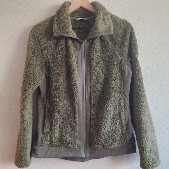 The North Face Tops - North Face Jacket Womens Small Furry Full Zip High Pile Sherpa Fleece Winter